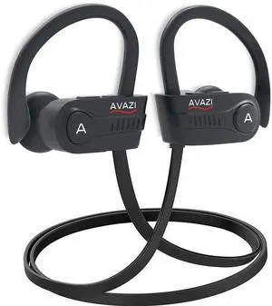 AVAZI Bluetooth 5.1 Wireless Earbuds, Sport IPX7 Waterproof Earphones, Richer Bass HiFi Stereo in-Ear Earphones, Gaming Mode, 12 hrs, Running Bluetooth Headphones W/CVC6.0 Noise Cancelling Mic