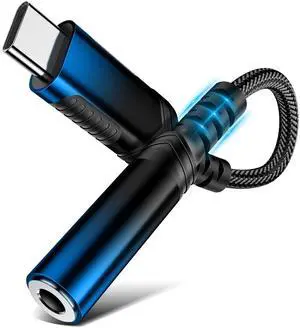 AFGHOA 3.5mm Jack Earbuds and USB C to 3.5mm Audio Headphones Adapter