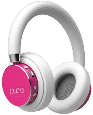Puro Sound Labs BT2200 Plus Volume Limited Kids' Bluetooth Headphones (Pink)