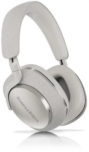 Bowers & Wilkins Px7 S2 Over-Ear Headphones - Advanced Noise Cancellation, Technical Fabrics, 30-Hour Battery Life, 15-Min Quick Charging, Grey