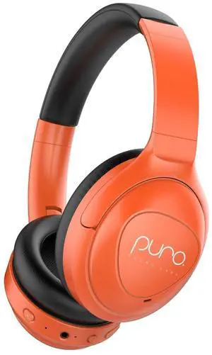 Puro Sound Labs: PuroPro Hybrid Active Noise Cancelling Volume Limiting Headphones, Wireless Over Ear Bluetooth Headphones, 32h Playtime, Hi-Res Audio, Memory Foam Ear Cups, for Travel and Home Office