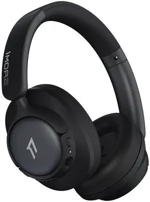 1MORE SonoFlow SE HQ31 Wireless Bluetooth Headphones -42dB Noise Cancelling Over-Ear Bluetooth Headset with Hi-Res Audio, 90H Playtime, LDAC, All-Day Comfort for Travel Work Gaming, Black