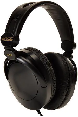 Koss 154336 R-80 Over Ear Headphones, Black