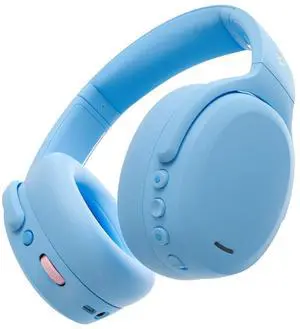 Skullcandy Crusher ANC 2 Over-Ear Noise Canceling Wireless Headphones with Sensory Bass and Extra Charging Cable, 50 Hr Battery, Microphone, Works with Bluetooth Devices, Preppy Summer Resort