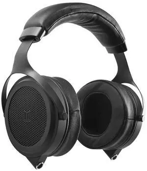 Monolith M1570 Over Ear Open Back Balanced Planar Headphones - with Plush, Padded Headband, Removable Earpads, Low Distortion for Studio, Black