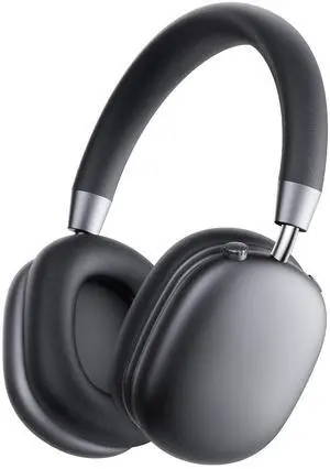 Picun F5 Active Noise Cancelling Headphones, Wireless Bluetooth Headphone, Over-Ear Headphones with Built-in Mic, 30H Playtime, Custom EQ via App, Deep bass headsets for Travel, Office, Home, Gray