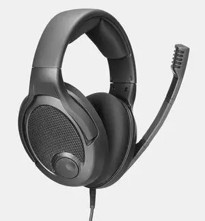 DROP PC38X Gaming Headset - Open-Back Over-Ear Design with Noise-Cancelling Mic, Velour Earpads - Compatible with PC, PS5, PS4, Xbox, Switch, Mobile - Black