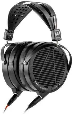 Audeze LCD-X Planar Magnetic Over-Ear Headphones with Carrying Case (Black, Leather-Free)