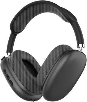 Supersonic IQ Sound IQ-170BT High Performance Wireless Bluetooth Headphones with 10m Range, FM Radio, Hands-Free Mic, Swivel Design, Soft Earpads, 3.5mm AUX Output (Black)