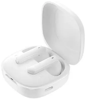 QCY HT05 Multi-Mode Active Noise Cancelling Wireless Earbuds, AI-Enhanced Calls Bluetooth Headphones with 6 Mics, Anti-Wind Noise, Transparency, App for Custom EQ, 30H Playtime, Bluetooth 5.2