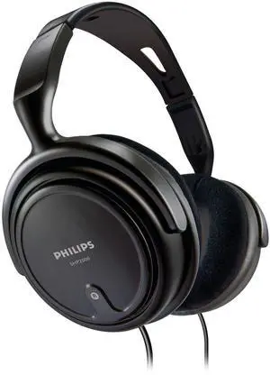 Philips SHP2000 - Adjustable Over-Ear Stereo Corded Audio Headphones