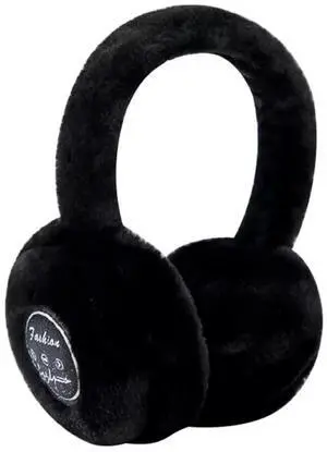 Acuvar Wireless Bluetooth 5.0 Rechargeable Over The Ear Headphone Earmuffs with Extra Soft and Warm Fabric, Microphone, Powerful Surround Stereo Bass and Passive Noise Cancelling (Black)