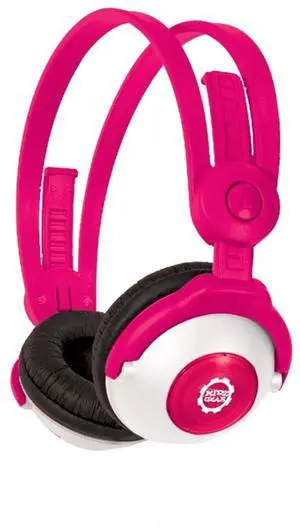 Kidz Gear Bluetooth(r) Stereo Headphones for Kids - PNK