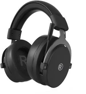 RadioShack Gaming Wireless Headphones - 50mm Drivers, Dual Mode Bluetooth 5.3 + 2.4GHz, 500mAh Battery, 20Hz-20kHz Frequency, Sleek Black Design