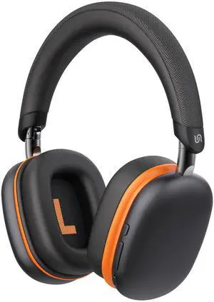 Porodo Soundtec Vibe Wireless Headphone, 36 Hours Playtime, 300mAh Battery, Immersive Audio, 40mm Driver Size, Lightweight & Comfortable, V5.3 Bluetooth, 10m Transmission Range - Black