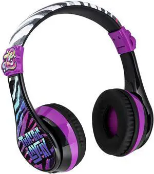 eKids That Girl Lay Lay Wireless Headphones with Microphone for Kids - School, Home, or Travel