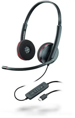 Plantronics Blackwire,C3220 USB-C,Black