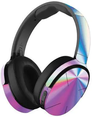 MightySkins Skin Compatible with Skullcandy Hesh 3 Wireless Headphones - Rainbow Zoom | Protective, Durable, and Unique Vinyl wrap Cover | Easy to Apply, Remove, and Change Styles | Made in The USA