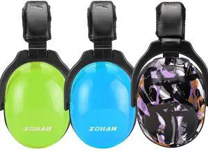 ZOHAN Kids Ear Protection 3 Pack,Kids Noise Canceling Headphone for Concerts, Monster Truck, Fireworks