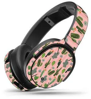 MightySkins Skin Compatible with Skullcandy Venue Wireless Headphones - Cactus Garden | Protective, Durable, and Unique Vinyl wrap Cover | Easy to Apply, Remove, and Change Styles | Made in The USA