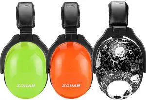 ZOHAN Kids Ear Protection 3 Pack,Kids Noise Canceling Headphone for Concerts, Monster Truck, Fireworks