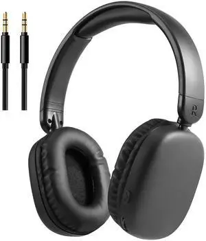 AOGKTON FM Radio MP3 Player Headphones Micro SD Card,Wireless and Wired Lightweight Headphone with Deep Bass and Built in Microphone Over The Ear Unequaled Comfort,for Travel,Home,Birthday Gift