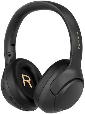 Nuroum HP40 Active Noise Cancelling Headphones Bluetooth, Hi-Fi Sound, Deep Bass, Over Ear & Foldable Design, ANC Wireless Headset Transparency Mode, Comfortable & Long Playtime for Gaming/Music/Calls