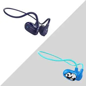 BANIGIPA Kids Headphones, Open Ear Headphones Comfortable for Teens Child Boys Girls, Wireless Bluetooth 5.4 Headset w/Mic for School/Tablet/Travel, 13g Ultra-Light, Protect Hearing, 10H Playtime
