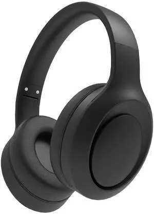 B18 Pro Headphones Wireless Noise Cancelling, Bluetooth Headphones Over The Ear, Wireless Headsets 60H Playtime,Deep Bass Memory Foam Ear Cups,HiFi Audio, Lightweight Black