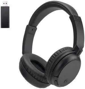 DEARBIRDER Wireless Premium Bluetooth Over Ear Headphones for TV, PC and Audio Device, Overhead Headset with FM Radio, Lightweight Adjustable Headband for Teenagers, Seniors, Adults