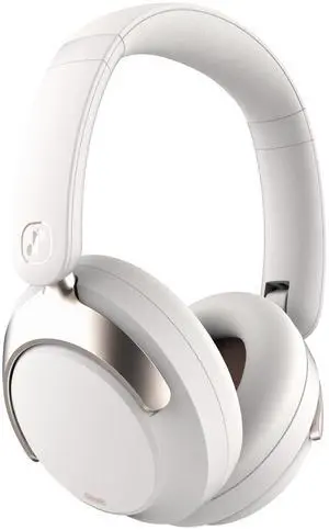 ENUOSUMA Head Mounted Headphones, Wireless in Ear, Sports Headphones, Light Noise Reduction, 70 Hours of Battery Life, Suitable for Sports, Travel, Home, Study, and Office Use (White)
