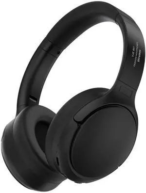 GU-DI Wireless Over Ear Headphones,Hi-Res Audio,Deep Bass,Bluetooth5.3 Low Latency Long Endurance,Foldable Lightweight Headset with mic,Suitable for Travel Home Office Gym Gaming Cellphone PC (Black)