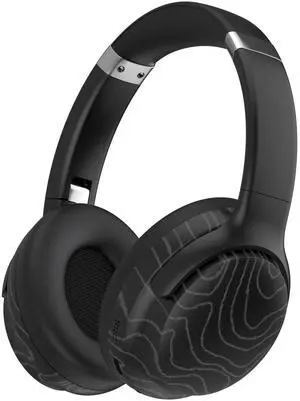GU-DI Wireless Over Ear Headphones, Three bass Modes, Hi-Res Audio, Bluetooth5.3 Low Latency Long Endurance, Foldable Lightweight Headset, with mic, Suitable for Travel Home Office Gym Cellphone PC