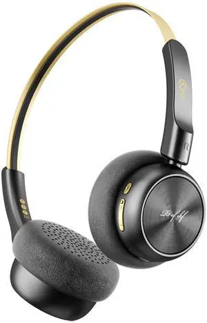 iKF R1 Wireless Bluetooth Headphones, Retro Classic Lightweight Headset, Builti-in Mic, 60H Playback, Dual Device Connectivity, Low Latency, App Customization,Throwback 80s 90s,OOTD