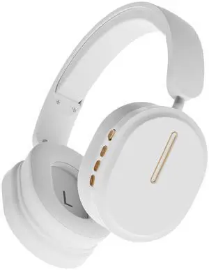 KHOXRMW Bluetooth Headphones Wireless Over Ear with Microphone Hands-Free Calls Low Latency Lightweight Comfortable Headset with Deep Bass for Android iOS Travel Home Office Cellphone PC