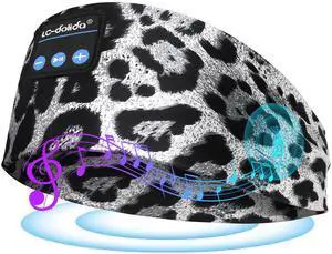 LC-dolida Sleep Headphones Bluetooth, Headband Headphones Earphones Wireless, Sleep Mask for Sleeping, Sports, Gifts, Workout, Jogging, Yoga,Insomnia, Air Travel, Meditation