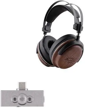 Linsoul Kiwi Ears Atheia Wired Over Ear Headphones, Dynamic + Planar Magnetic Dual Driver Headphones Kiwi Ears Allegro Pro Upgraded IEM Earphone DAC/AMP