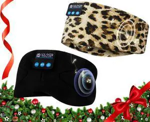 LOVE EYE Sleep Headphones Bluetooth 5.4 Sleeping Eye Mask Wireless Music Earphones with HD Speakers for Side Sleepers Total Blackout Cotton Mask for Travel, Home, Office, Unique Gifts