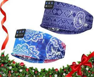 LOVE EYE Sleep Headphones Wireless Headband Headphones Bluetooth 5.4 for Side Sleeper Bluetooth Headband Earphones for Sports for tech Gadgets Gifts