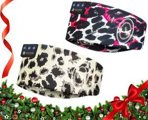 LOVE EYE Sleep Headphones Wireless Headband Headphones Bluetooth 5.4 for Side Sleeper Bluetooth Headband Earphones for Sports for tech Gadgets Gifts