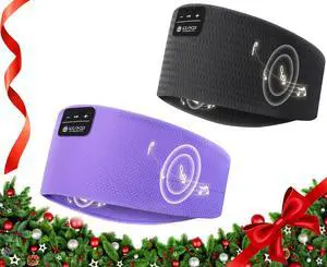LOVE EYE Sleep Headphones Wireless Headband Headphones Bluetooth 5.4 for Side Sleeper Bluetooth Headband Earphones for Sports for tech Gadgets Gifts