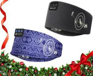 LOVE EYE Sleep Headphones Wireless Headband Headphones Bluetooth 5.4 for Side Sleeper Bluetooth Headband Earphones for Sports for tech Gadgets Gifts