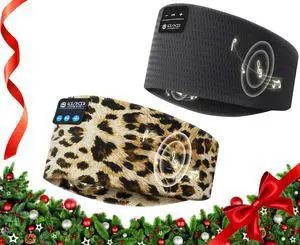 LOVE EYE Sleep Headphones Wireless Headband Headphones Bluetooth 5.4 for Side Sleeper Bluetooth Headband Earphones for Sports for tech Gadgets Gifts