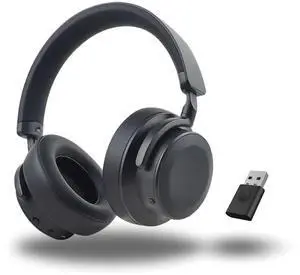 EchoBeatz Wireless Headphones with Auracast, Over-Ear Noise Cancelling, Bluetooth ANC Headphones, Wireless Over-Ear for Travel & Work, Ultra Low Latency