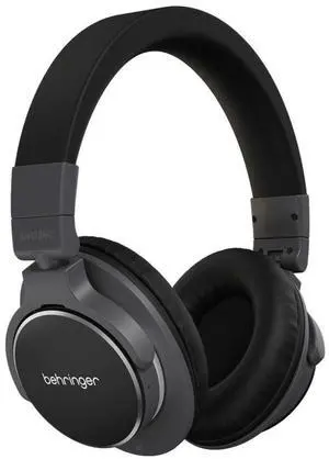 Behringer BH470NC Premium High-Fidelity Headphones with Bluetooth Connectivity and Active Noise Cancelling,Black