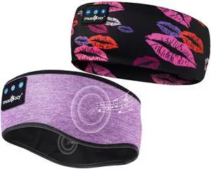 MUSICOZY Sleep Headphones, Bluetooth 5.2 Headband Headphones Wireless Earbuds Earphones with HD Stereo Speakers for Running Workout Jogging Yoga Gift