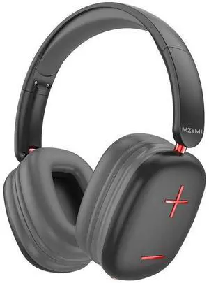 Bluetooth Headphones Over Ear, 5.3 Wireless Bluetooth Headphones,20H Playtime,Microphone,Foldable Lightweight Headset,HiFi Stereo Sound,90% Rotation Stretchable for Phone/PC/Travel(Black)