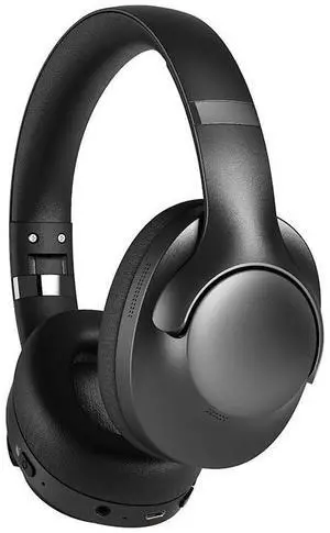 Wireless Active Noise Cancelling Headphones, Wireless Over Ear Bluetooth Headphones, 50H Playtime, Deep Bass and Built-in Microphone Wireless Bluetooth 5.4 Headphones for Travel, Office Home