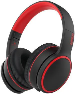RORSOU B10 Bluetooth Headphones Over Ear, 2 EQ Music Modes(Normal/Bass) and 50H Playtime Wireless Headphones with Mic, Lightweight Folding HiFi Stereo Headset for iPad/Travel/Tablet/PC/Home (Black) RORSOU B10 Bluetooth Headphones Over Ear, 2 EQ Music Modes(Normal/Bass) and 50H Playtime Wireless Headphones with Mic, Lightweight Folding HiFi Stereo Headset for iPad/Travel/Tablet/PC/Home (Black)