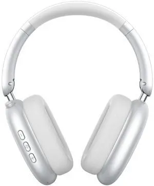 Sungive Wireless Headphones Over Ear, Bluetooth 5.4 Headsets, Hi-Fi Stereo, ANC Noise Cancelling, Built-in Microphone, 30 Hours Playtime, 3.5mm Jack, Lightweight for Phones, Computers, Games(Silver)